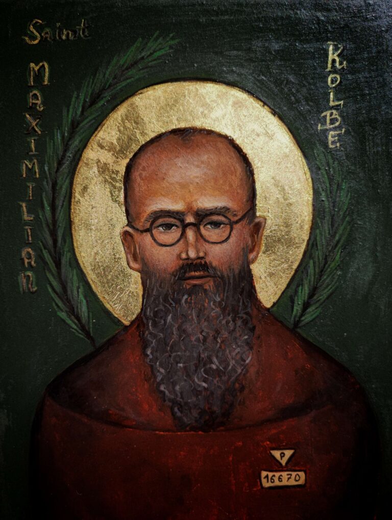 Święty Maksymilian Maria Kolbe